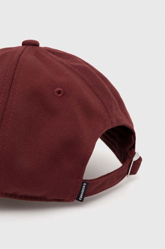 Converse czapka z daszkiem 10022134.A38 bordowy SS24