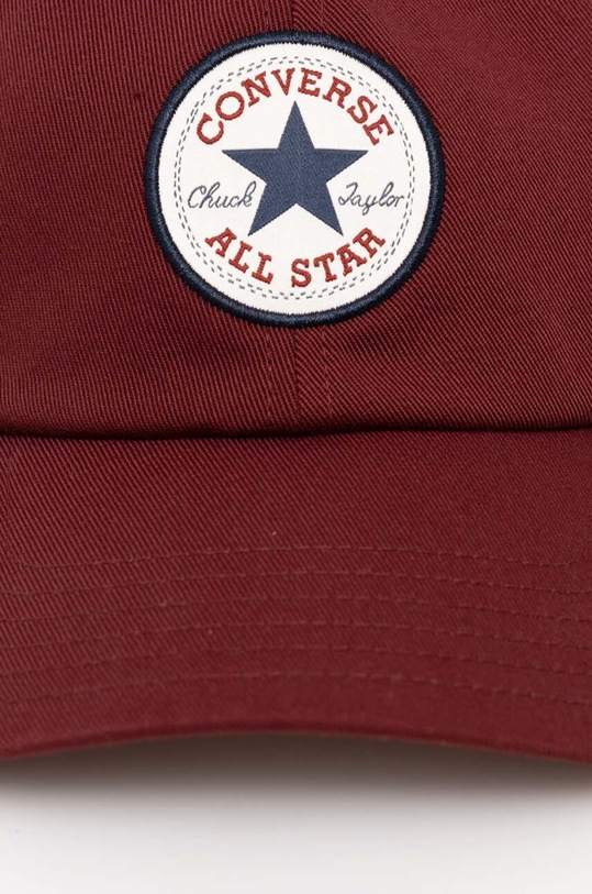 Akcesoria Converse czapka z daszkiem 10022134.A38 bordowy