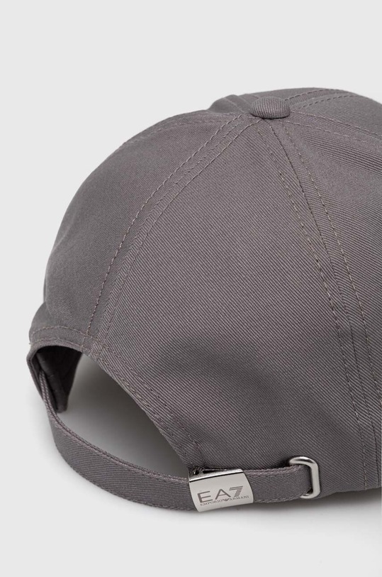 Doplňky Bavlněná baseballová čepice EA7 Emporio Armani CC010.247088.27041 šedá