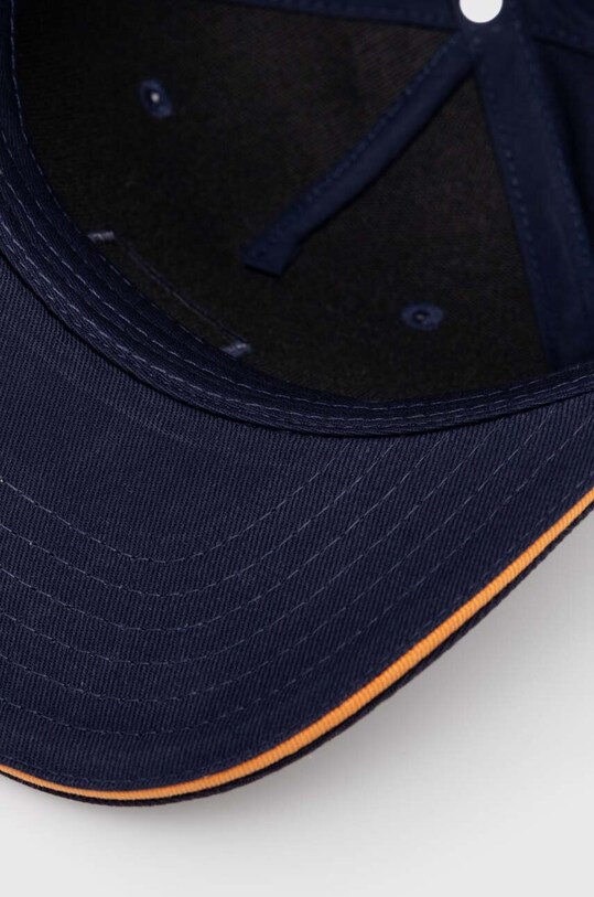 Памучна шапка с козирка Alpha Industries Essentials RL тъмносин 146900