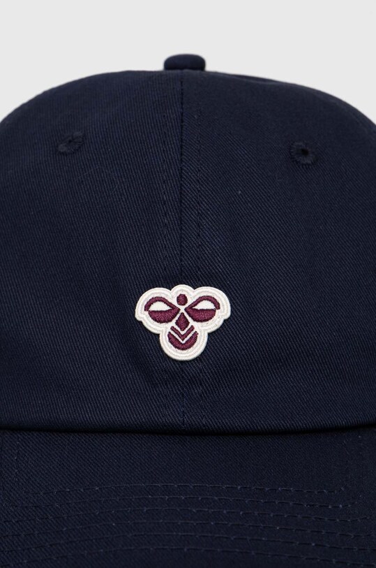 Бавовняна бейсболка Hummel 225368 темно-синій SS25