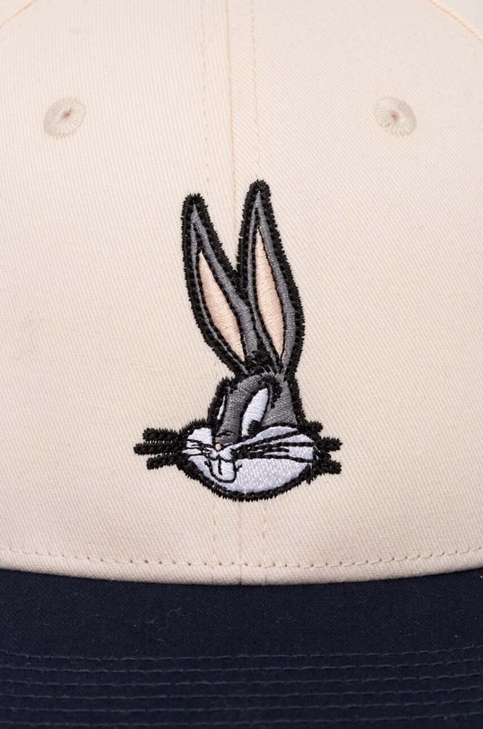 Bavlněná baseballová čepice Hummel hummel X The Looney Tunes béžová 225365