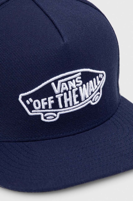 Vans czapka z daszkiem z domieszką wełny VN000EZBLKZ1 granatowy SS24