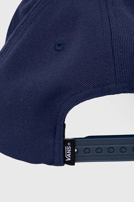 Akcesoria Vans czapka z daszkiem z domieszką wełny VN000EZBLKZ1 granatowy