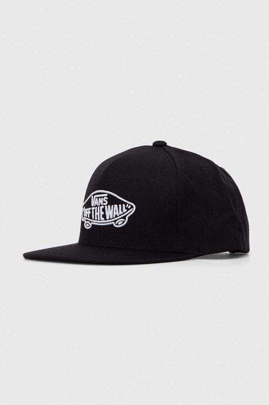Vans șapcă din amestec de lână cu un amestec de lana negru VN000EZBBLK1