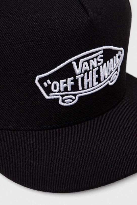 Καπάκι με μείγμα μαλλί Vans VN000EZBBLK1 μαύρο SS24