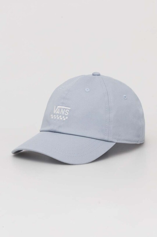Vans șapcă de baseball din bumbac bumbac albastru VN000HEADSB1