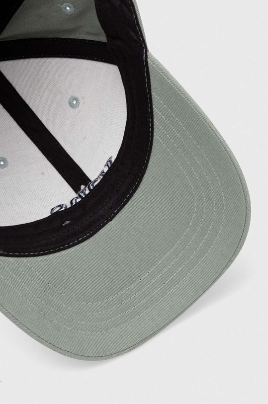 Vans șapcă de baseball din bumbac verde VN0008P6CJL1