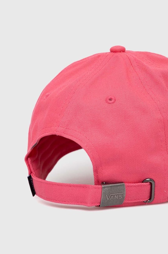Accesorii Vans șapcă de baseball din bumbac VN000HEAG3X1 roz