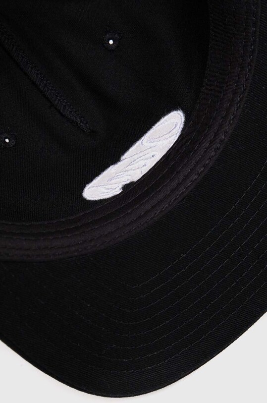 Bavlnená šiltovka Vans čierna VN000GKJBLK1