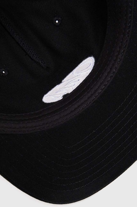 Памучна шапка с козирка Vans черен VN000GKJBLK1