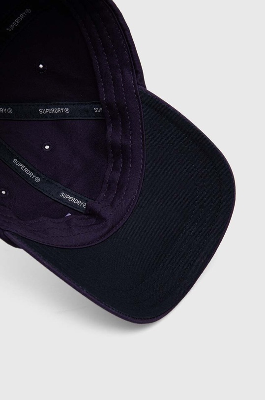 Superdry șapcă de baseball din bumbac bleumarin W9010175A.ADQ