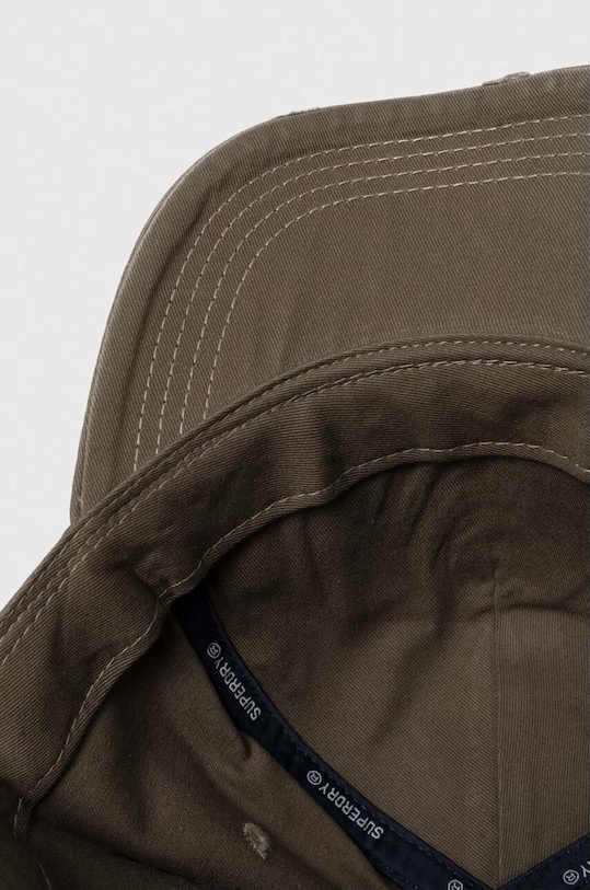 Bavlnená šiltovka Superdry zelená W9010177A.03O