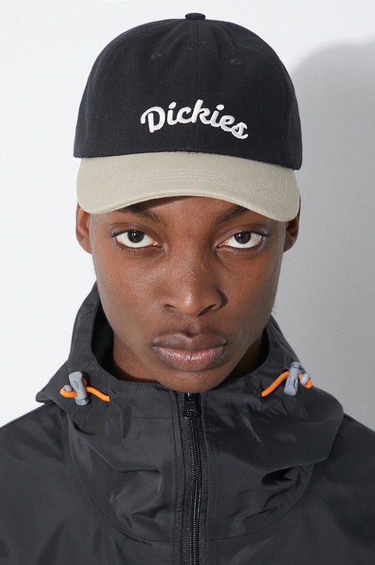 Dickies cotton baseball cap KEYSVILLE CAP DK0A4YPA black