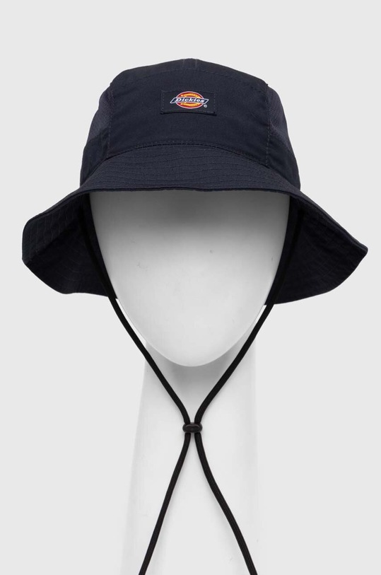 Dickies kapelusz bawełniany FISHERSVILLE BUCKET aplikacja granatowy DK0A4YPF