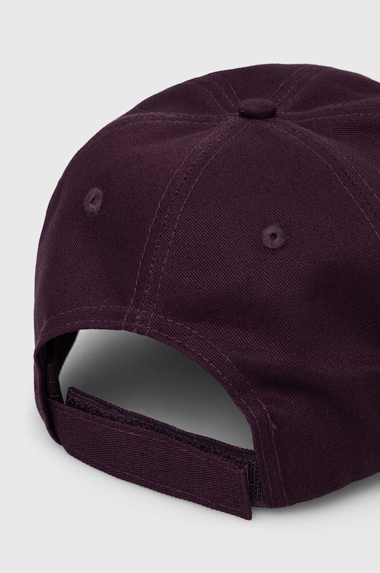 Akcesoria Puma czapka z daszkiem bawełniana 024357 fioletowy