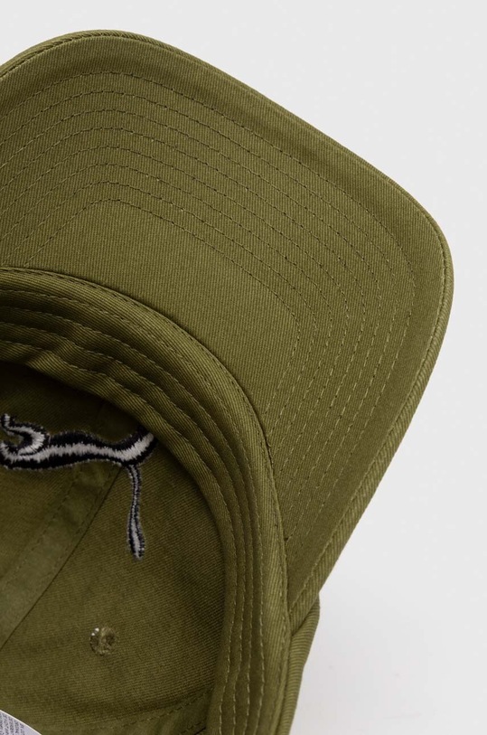 Puma czapka z daszkiem bawełniana zielony 024587