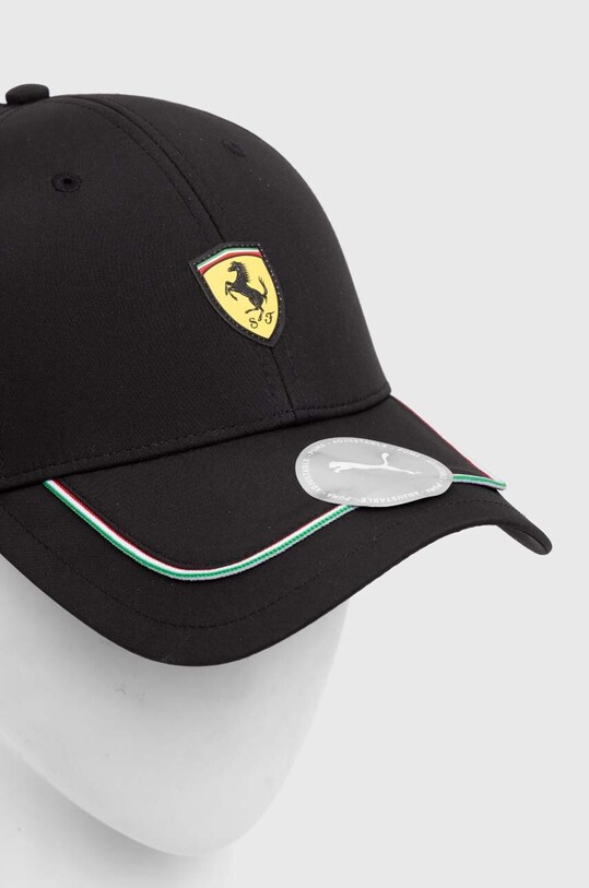 Puma baseball sapka Ferrari 025200 fekete SS24