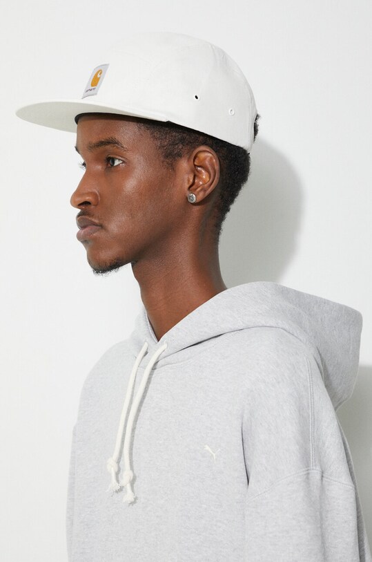 Carhartt WIP cotton baseball cap Backley Cap I016607.D6XX beige