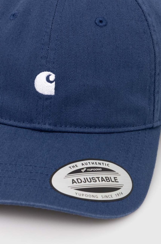 Carhartt WIP cotton baseball cap Madison Logo Cap I023750.22TXX navy SS24