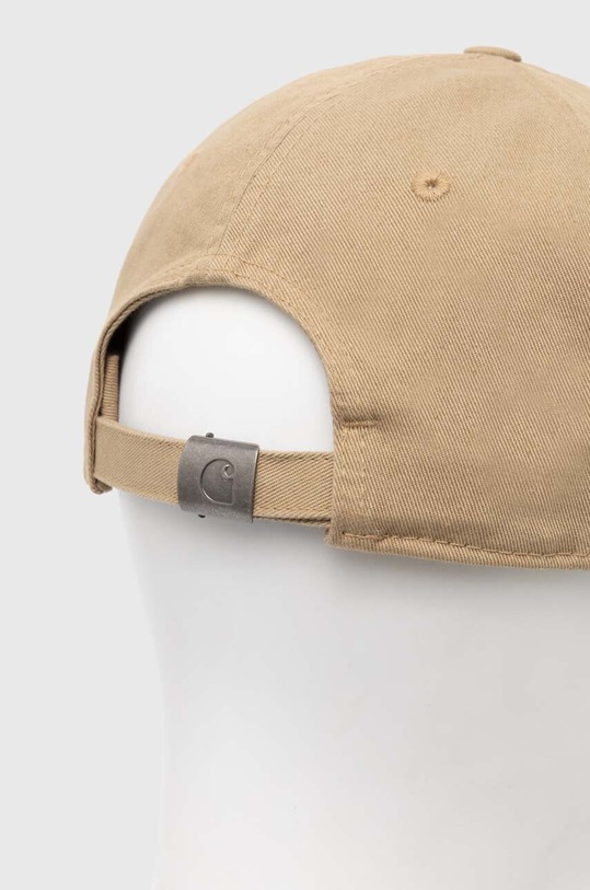 Carhartt WIP cotton baseball cap Madison Logo Cap beige I023750.22WXX
