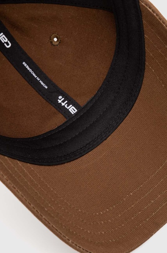 Carhartt WIP cotton baseball cap Canvas Script Cap brown I028876.22UXX