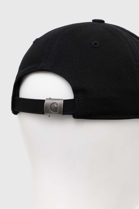 Carhartt WIP șapcă de baseball din bumbac Delray Cap negru I031638.K02XX