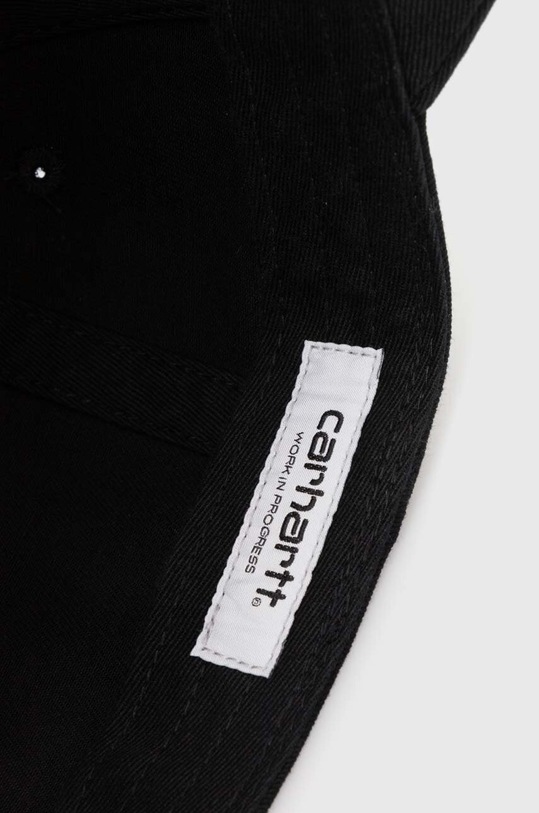 Carhartt WIP șapcă de baseball din bumbac Delray Cap I031638.K02XX negru