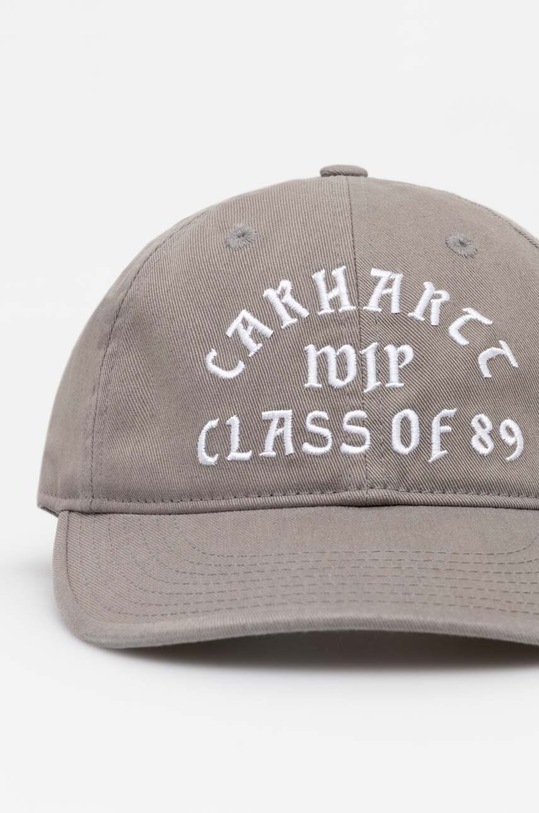 Carhartt WIP cotton baseball cap Class of 89 Cap I033215.23RXX gray SS24