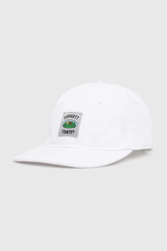 Carhartt WIP cotton baseball cap Field Cap cotton white I033216.02XX