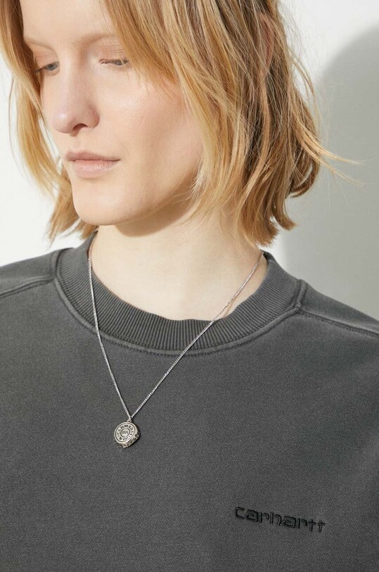 Carhartt WIP naszyjnik srebrny Bottle Cap Pendant I033325.95XX srebrny