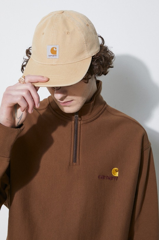 Carhartt WIP cotton baseball cap Icon Cap I033359.1YHXX beige