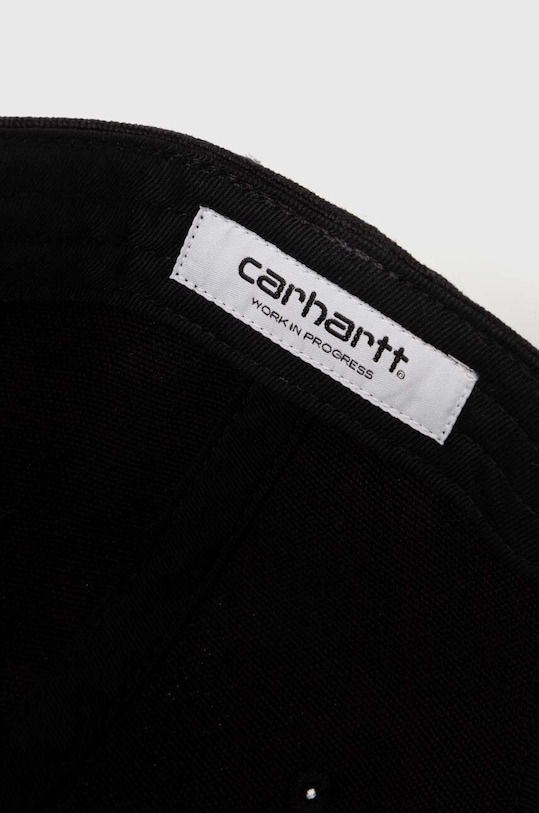 Carhartt WIP czapka z daszkiem bawełniana Icon Cap I033359.89XX czarny