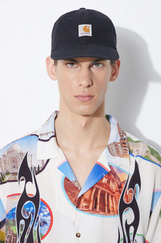 Carhartt WIP czapka z daszkiem bawełniana Icon Cap I033359.89XX