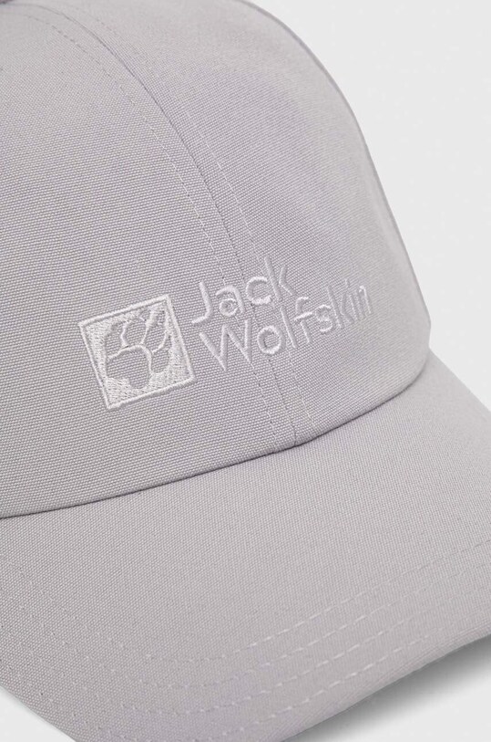 Jack Wolfskin șapcă Baseball 1900675 gri SS25