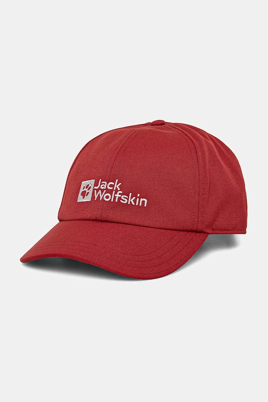 Jack Wolfskin sapca Baseball Planet friendly rosu 1900675