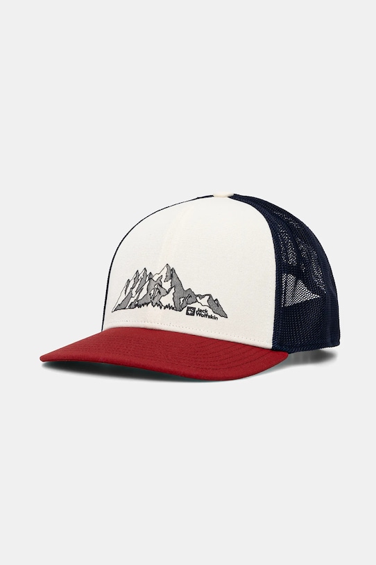 Jack Wolfskin czapka z daszkiem Brand pozostałe beżowy 1911242