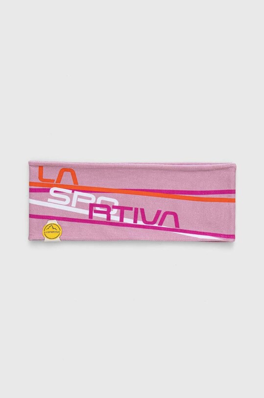 LA Sportiva bentita pentru cap Stripe cu modele violet Y14412412