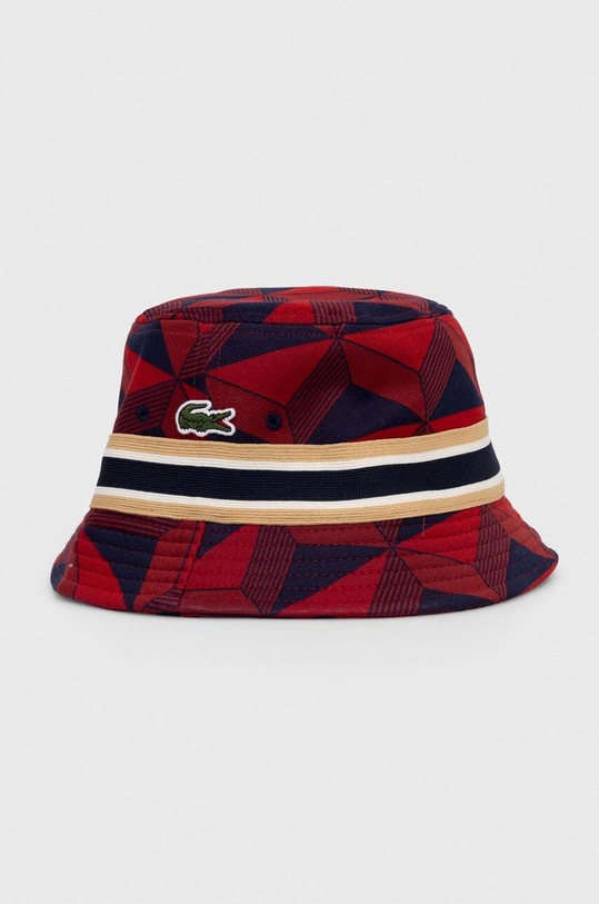 Klobúk Lacoste RK7002 červená SS24