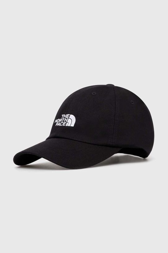 The North Face czapka z daszkiem Norm Hat aplikacja czarny NF0A7WHOJK31