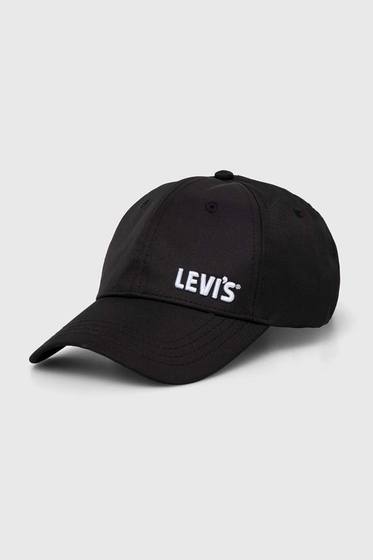 Levi's czapka z daszkiem aplikacja czarny D7278.0001