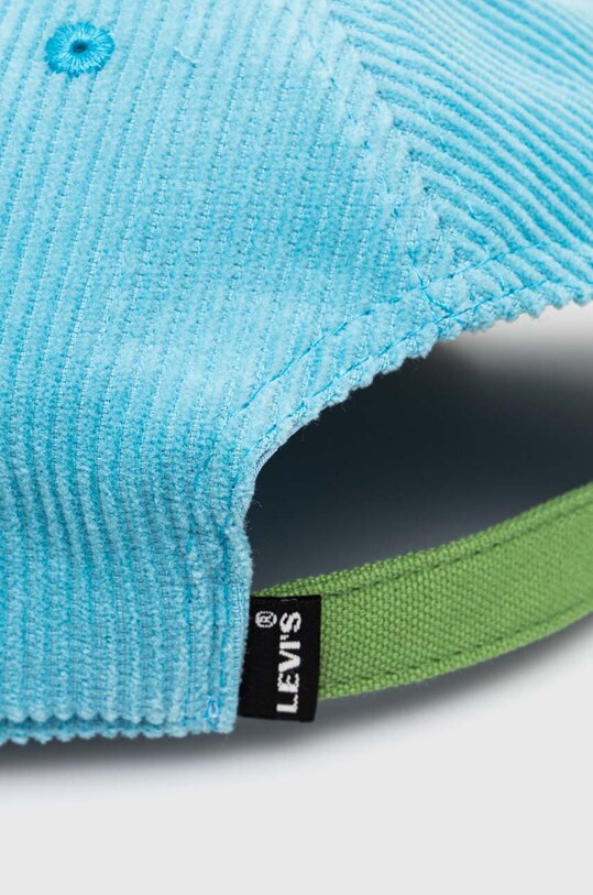 Doplňky Manšestrová kšiltovka Levi's D7961.0002 modrá