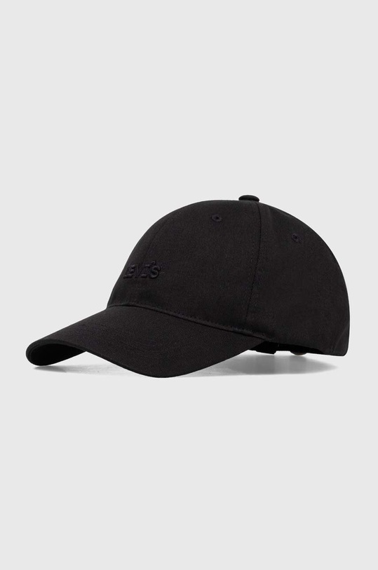 Levi's czapka z daszkiem aplikacja czarny D7966.0001