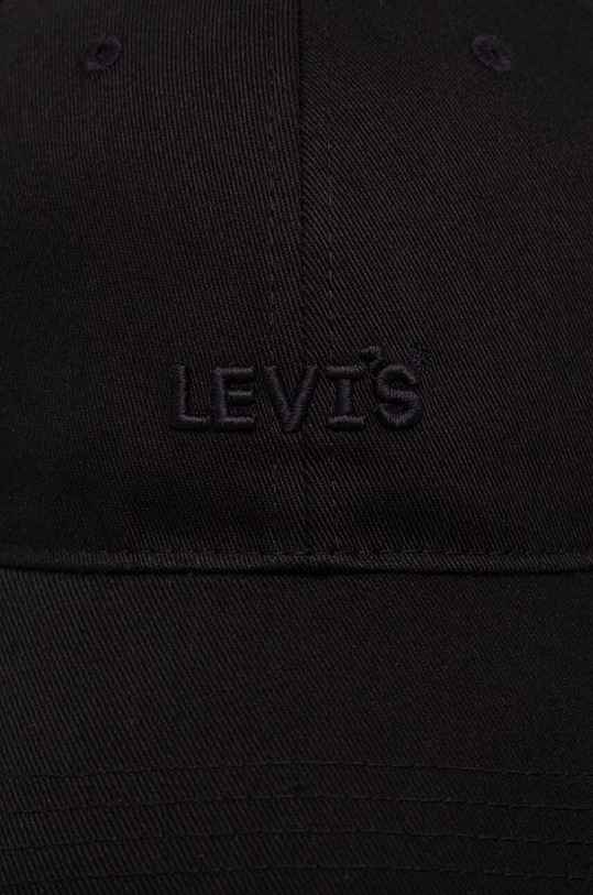 Levi's czapka z daszkiem D7966.0001 czarny SS24