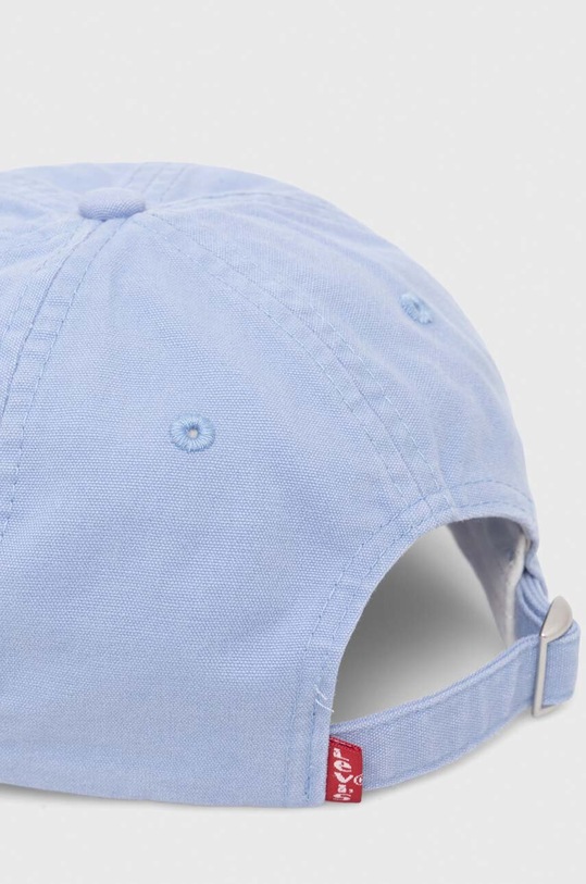 Akcesoria Levi's czapka z daszkiem bawełniana D7917.0005 niebieski
