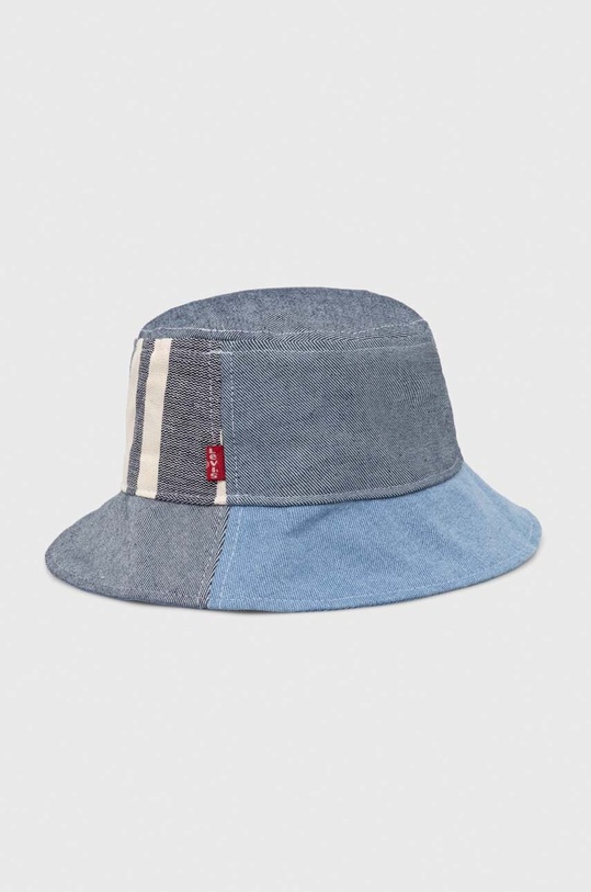 Traper šešir Levi's pamuk plava D7515.0003