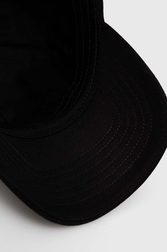Karl Lagerfeld Jeans czapka z daszkiem bawełniana czarny 241J3402