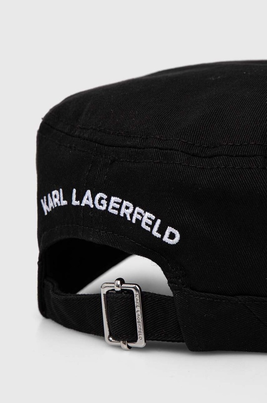 Accesorii Karl Lagerfeld șapcă de baseball din bumbac 241W3406 negru