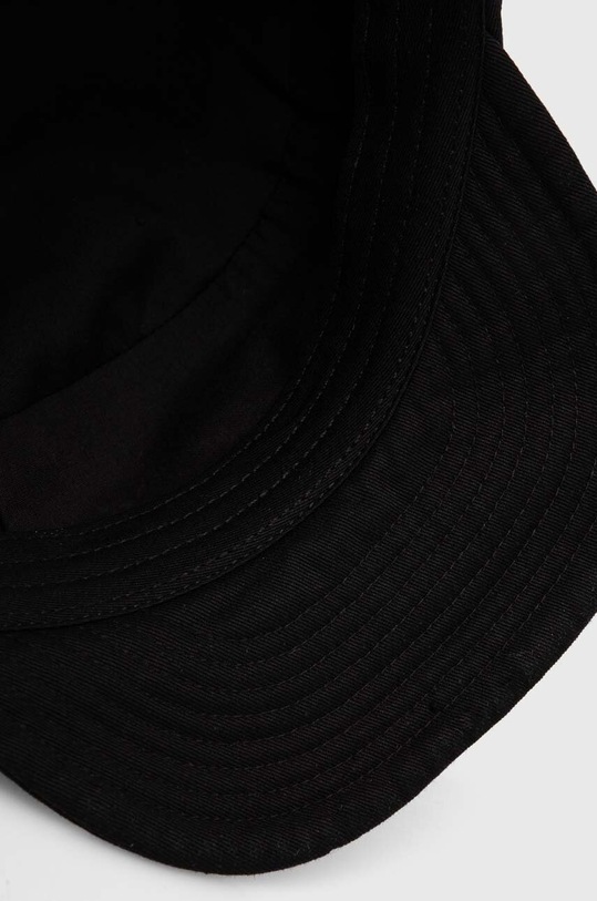 Karl Lagerfeld șapcă de baseball din bumbac negru 241W3406