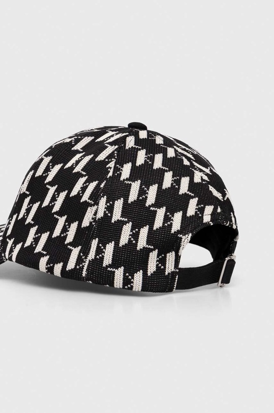 Akcesoria Karl Lagerfeld czapka z daszkiem 241W3409 czarny